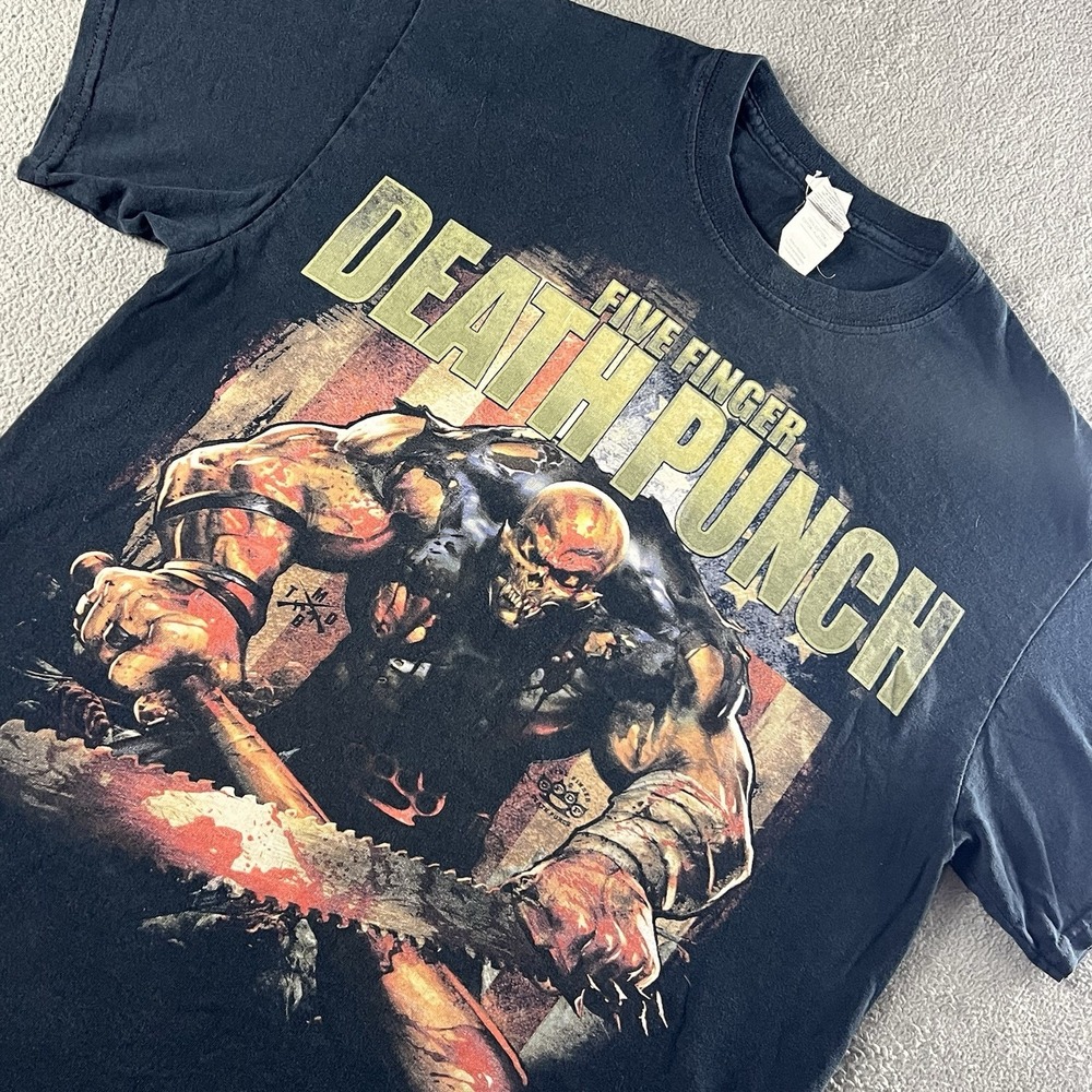 Five Finger Death Punch Band Tee Tour T Shirt M
